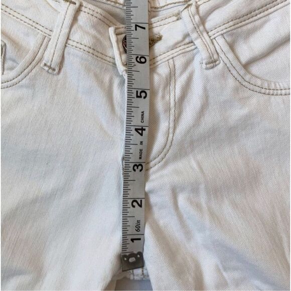 Bershka Denim Cream Skinny Jeans Size 4 - Picture 7 of 10